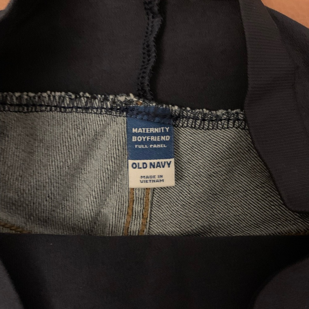 Maternity Full Panel Boyfriend Jeans - Picture 2 of 3